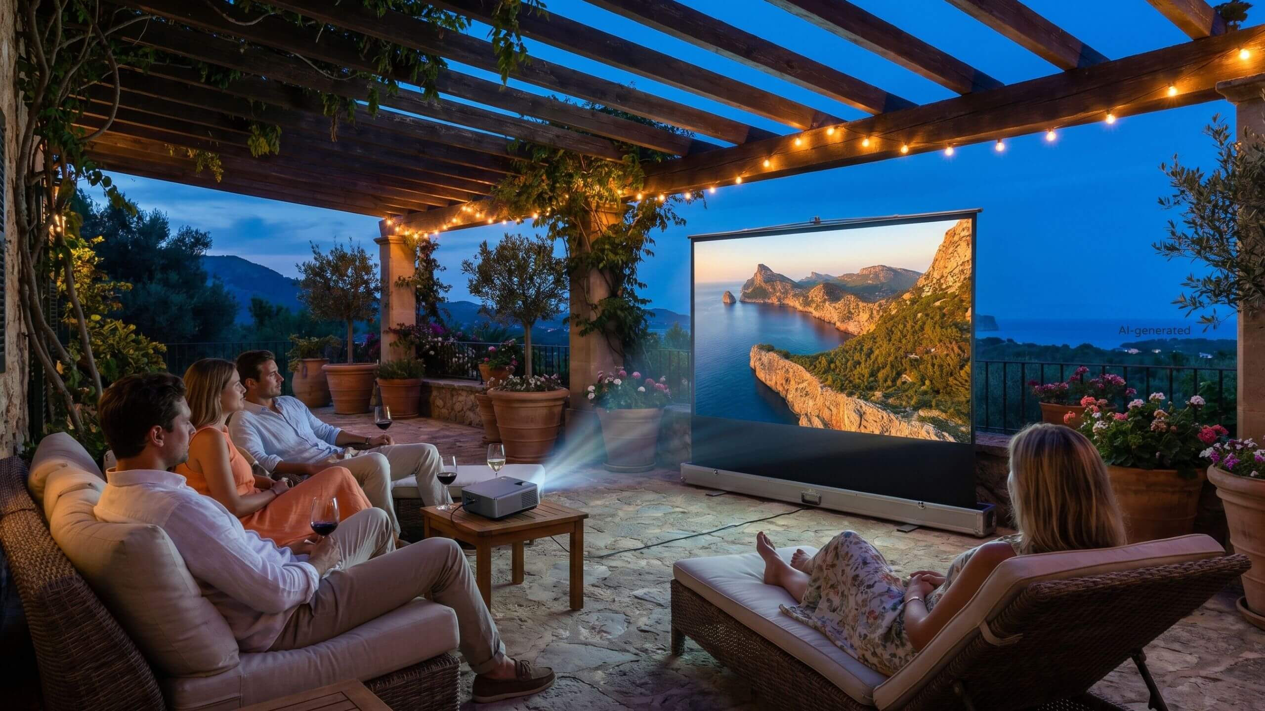 Projector & Outdoor Cinema