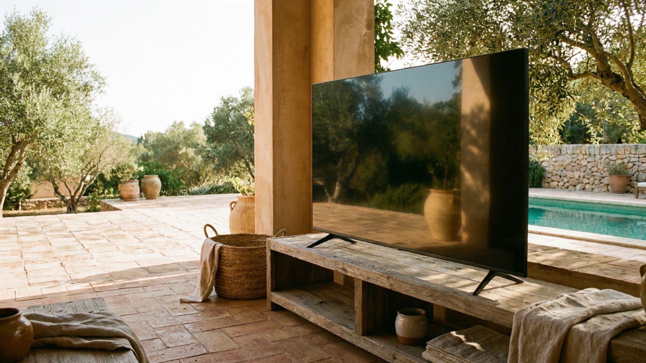 Big-screen smart TVs to rent on Mallorca