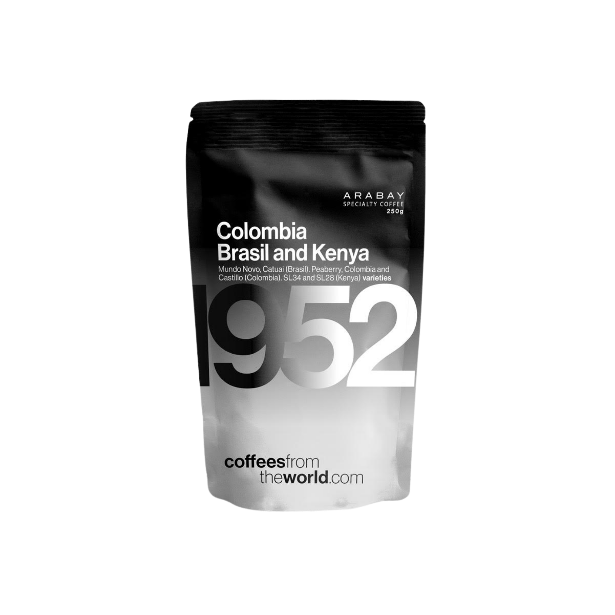 Arabay 1952 specialty blend coffee beans, 1 kg bag
