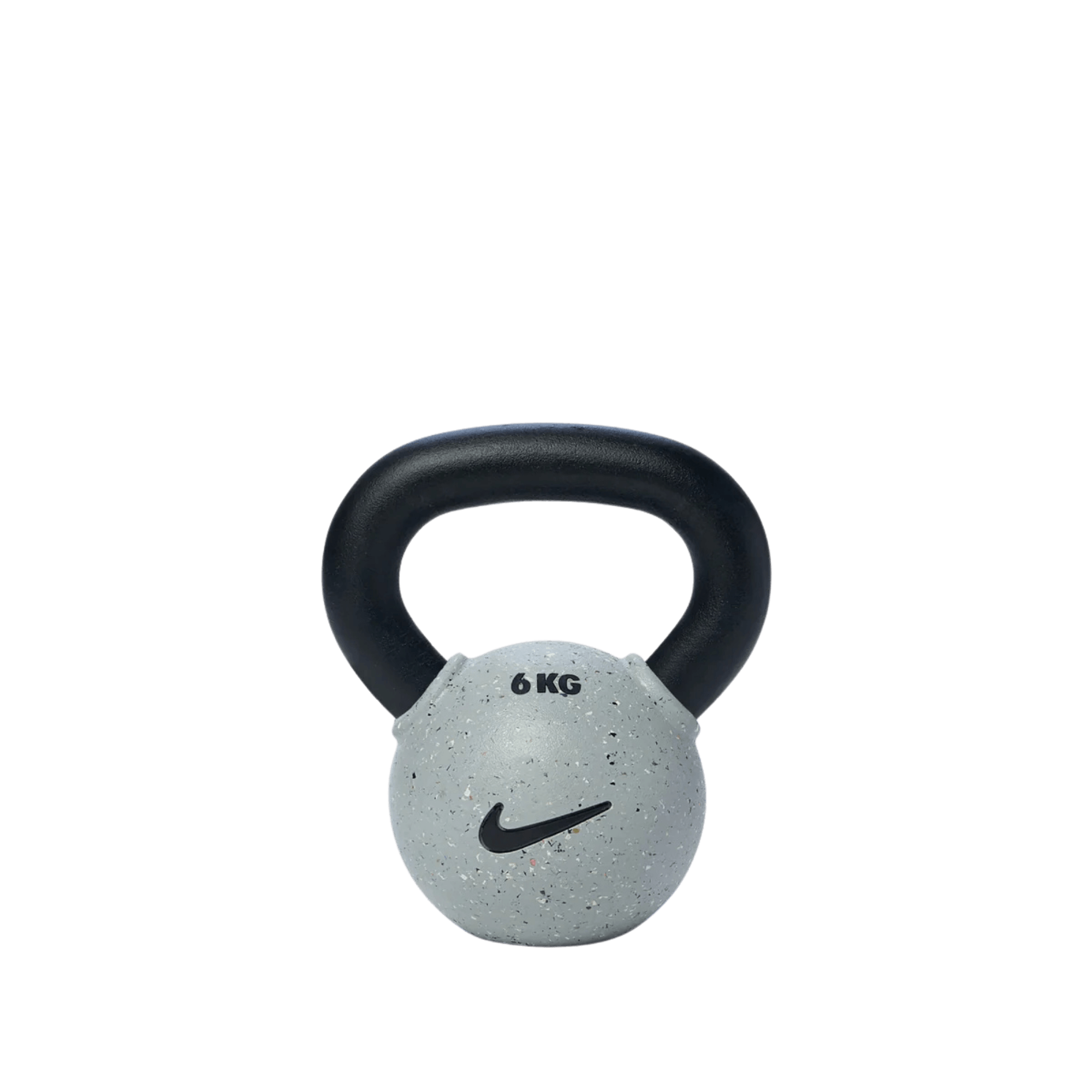 Nike rubber-coated kettlebell set in 6, 8, 12 and 16 kg — kettlebell rental on Mallorca by Holiday Upgrade.