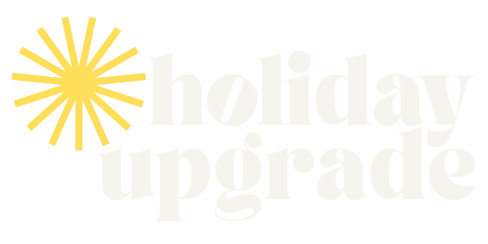 Holiday Upgrade